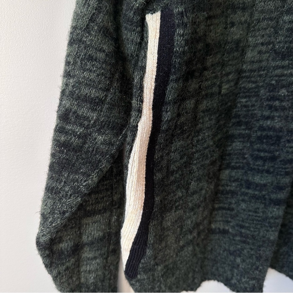 Milwaukee Knits Vintage 50s 60s  Sz M Wool Orlon Sweater Pockets Cricket Vneck - Picture 6 of 15